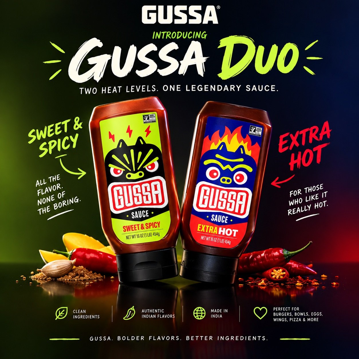 GUSSA Duo launch poster